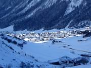 Zentrum von Galtür (ca. 2 km zum Skigebiet)