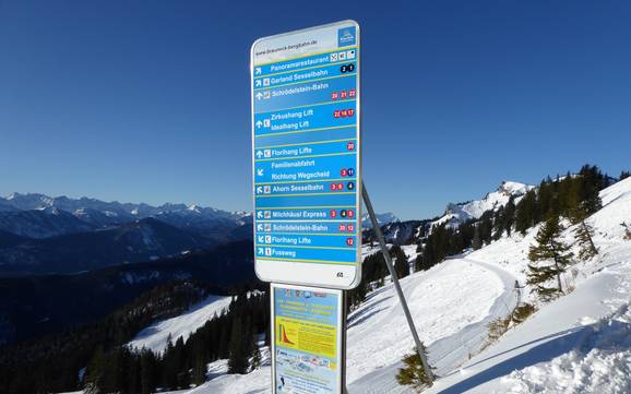 Bad Tölz-Wolfratshausen: Orientierung in Skigebieten – Orientierung Brauneck – Lenggries/Wegscheid