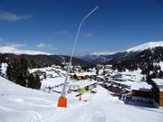 Lanzenbeschneiung am Engländerlift