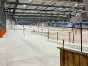 Blick von der Talstation Tellerlift zur Bergstation Sesselbahn