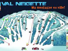 Pistenplan Val Neigette