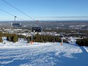 Schwere Piste Pernilla unterhalb dem Söderåsen Express