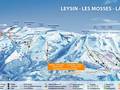Pistenplan Les Mosses/La Lécherette