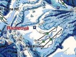 Skigebiet Chata pod Klínem – Ramzová