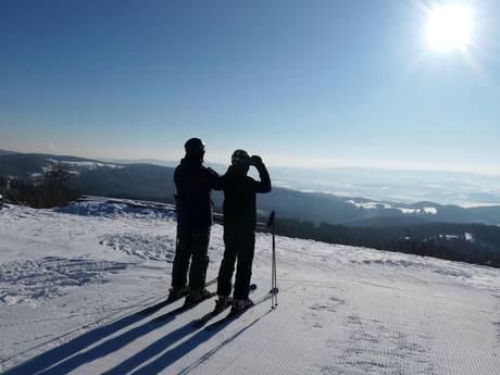 Tschechisches Erzgebirge: Umweltfreundlichkeit der Skigebiete – Umweltfreundlichkeit Pleßberg (Plešivec) – Abertamy