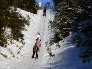 Skilift Auf der Rieder - Seillift/Babylift mit niederer Seilführung