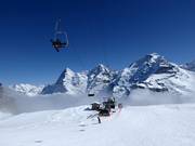 Kandahar - 2er Sesselbahn fix geklemmt