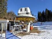 Sonnek-Ust - 4er Sesselbahn fix geklemmt