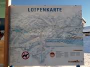 Loipenplan in Maloja