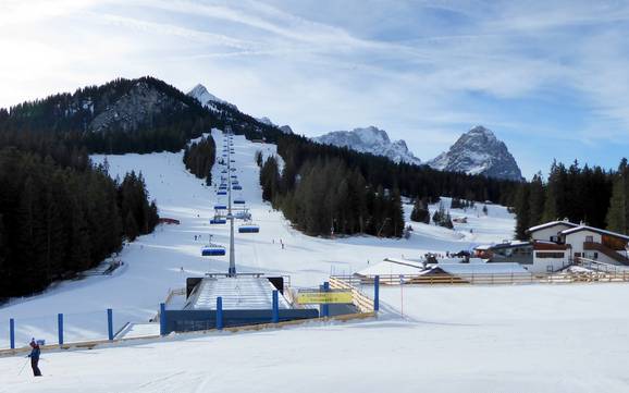 Skifahren in der Zugspitz Region