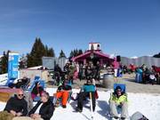 Horny Bar mitten im Skigebiet