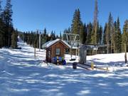 Stagecoach - 2er Sesselbahn fix geklemmt