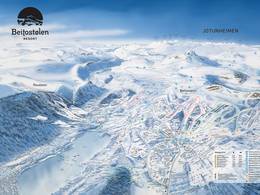 Pistenplan Beitostølen