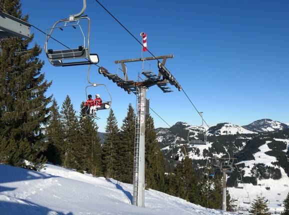 Wannenjochbahn - 3er Sesselbahn fix geklemmt