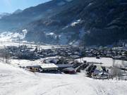Blick auf die Unterkünfte in Dorfgastein