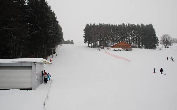 Hoher Westerwald/Wäller Land: Größe der Skigebiete – Größe Kirburg