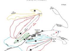 Pistenplan Rasos de Peguera