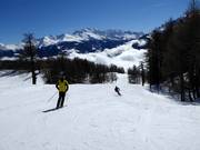 Sportliche Abfahrt nach Törbel