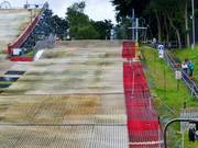 Oberer Teil der blauen Piste