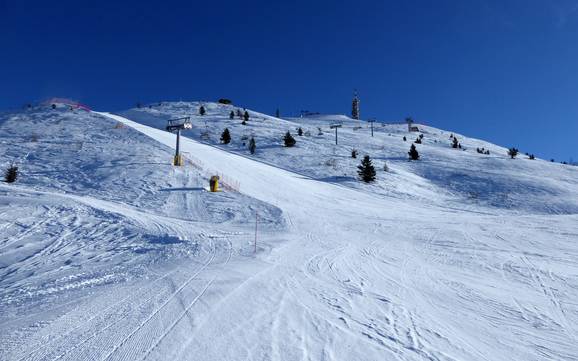Höchstes Skigebiet in den Gardaseebergen – Skigebiet Monte Bondone