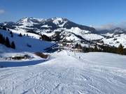 Leichte Piste am Oswaldlift