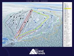 Pistenplan Le Mont Grand-Fonds