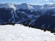 Skiroute an der Kaserebenbahn