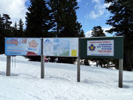 Vancouver: Orientierung in Skigebieten – Orientierung Mount Seymour