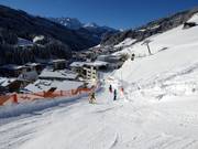 Talabfahrt zur Dorfbahn Gerlos