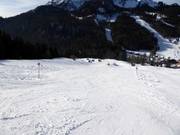 Leichte Piste am Starter-Hang am Kinderlift Ramsau