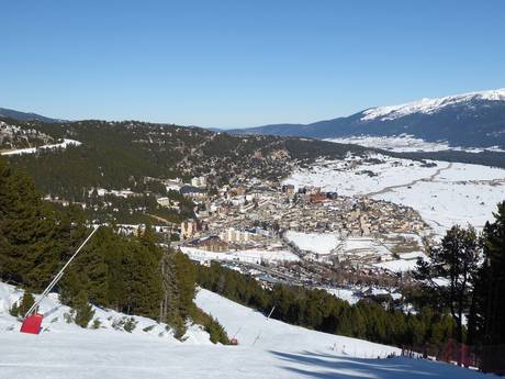 Französische Pyrenäen: Unterkunftsangebot der Skigebiete – Unterkunftsangebot Les Angles