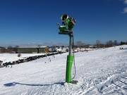 Beschneiung an der Talstation