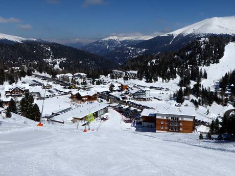 Nockberge: Unterkunftsangebot der Skigebiete – Unterkunftsangebot Turracher Höhe