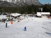 Die leichte Piste am Kleinen Götschenlift