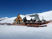 Le Merlans mitten im Skigebiet