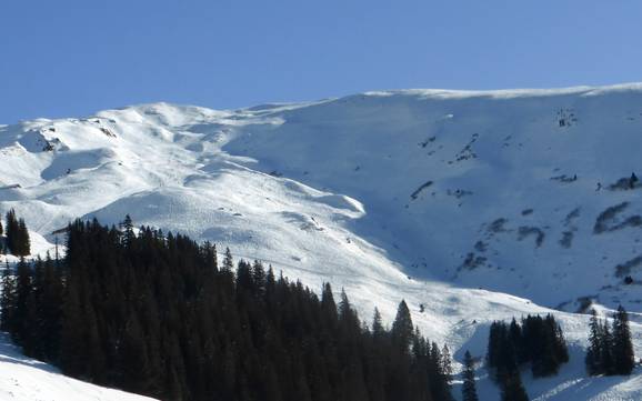 Haslital: Größe der Skigebiete – Größe Meiringen-Hasliberg