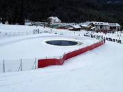 Speicherteich am Karerpass