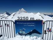 365 Tage Skivergnügen bietet der Hintertuxer Gletscher!