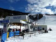 Fondo Grande-Sommo Alto - 4er Sesselbahn fix geklemmt