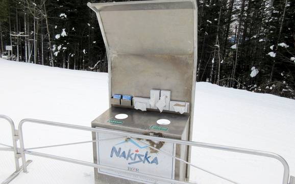 Kananaskis Range: Sauberkeit der Skigebiete – Sauberkeit Nakiska