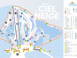 Pistenplan Mont Kanasuta