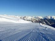 Pistenpräparierung der Panorama-Abfahrt