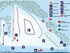 Pistenplan Smučišče Kotlje