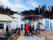 Schwarzenbergbahn - 4er Sesselbahn fix geklemmt