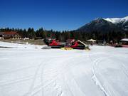 Pistenbullys stehen bereit