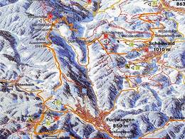 Pistenplan Dobellifte – Schönwald im Schwarzwald