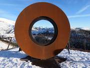 Naifjoch VISTA - Aussichtspunkt am Dach der Kabinenbahn Naifjoch