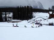 Sunny Tube Park Lake Louise