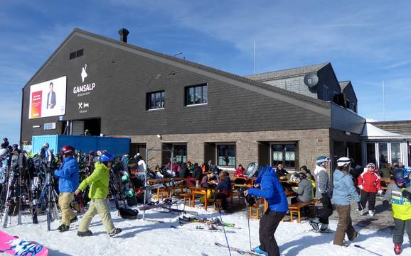 Hütten, Bergrestaurants  Toggenburg – Bergrestaurants, Hütten Wildhaus – Gamserrugg (Toggenburg)