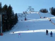 Schwere Abfahrt an der Pfriemesköpflbahn